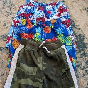 Boys swimsuits and casual short